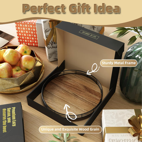 HGF Acacia wood texture adds warm natural finish to decor