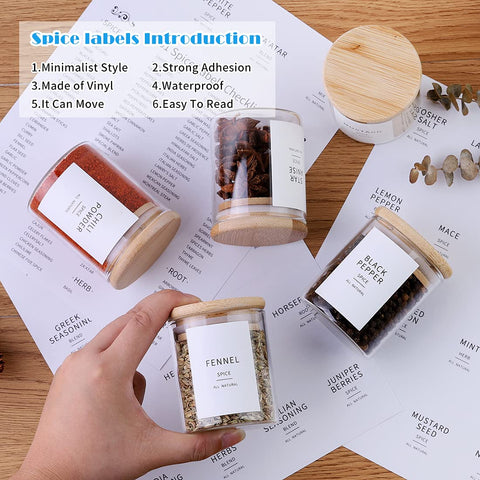 HHMJSM easy-clean glass jars ideal for pantry organization.
