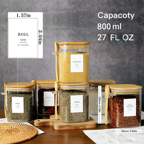 HHMJSM waterproof vinyl labels withstand moisture for long-lasting pantry labeling.
