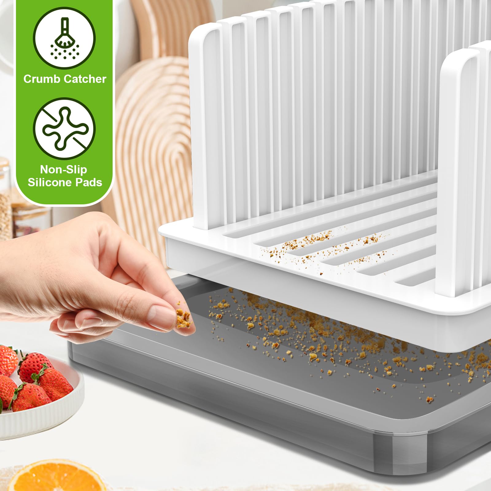 HHXRISE dishwasher-safe plastic easy to clean after baking