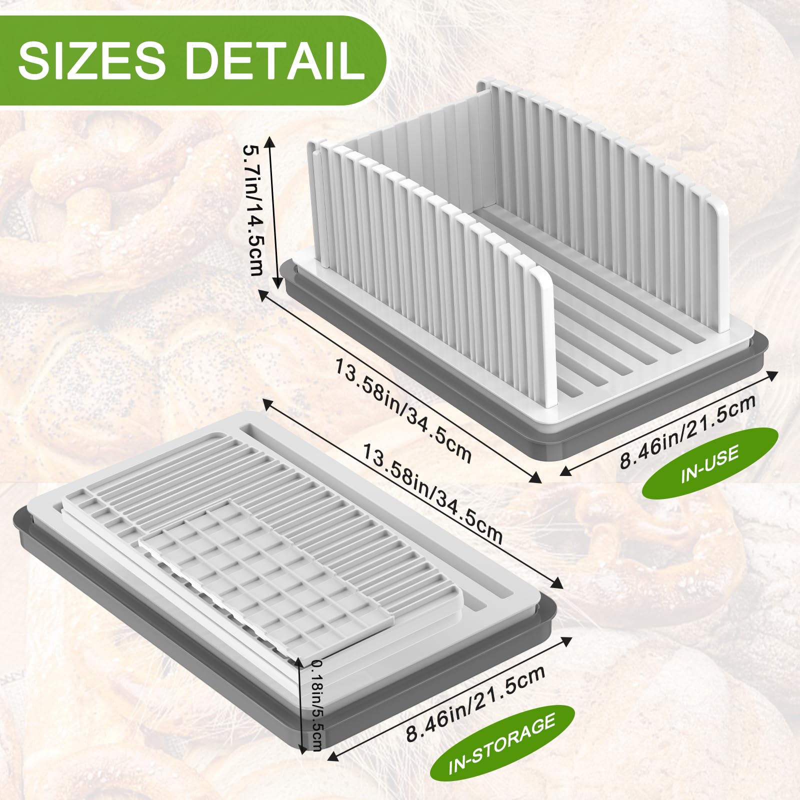 HHXRISE slicer with non-slip base for stable operation