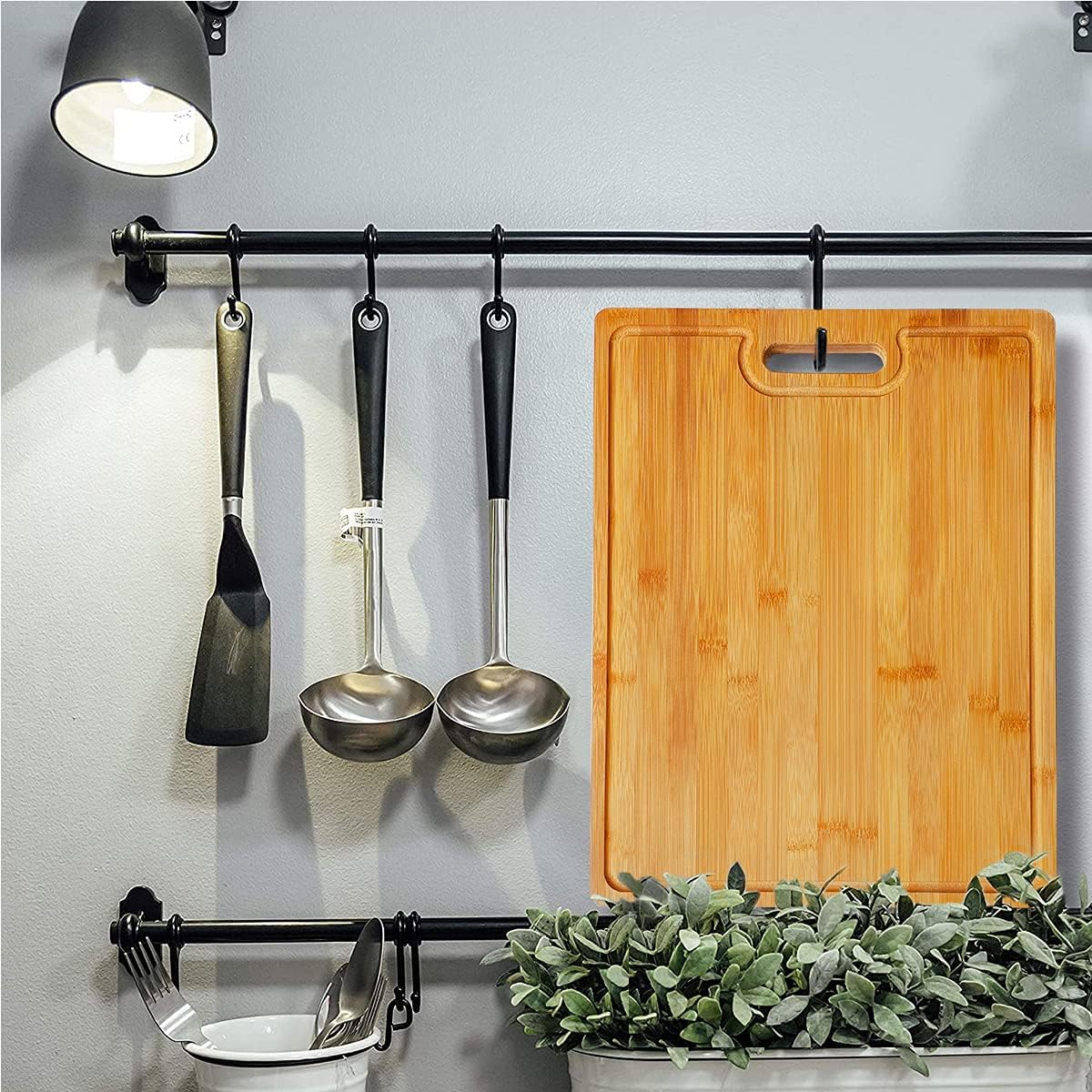 HHXRISE cutting board sized 15.2x10.5 inches for versatile prep.