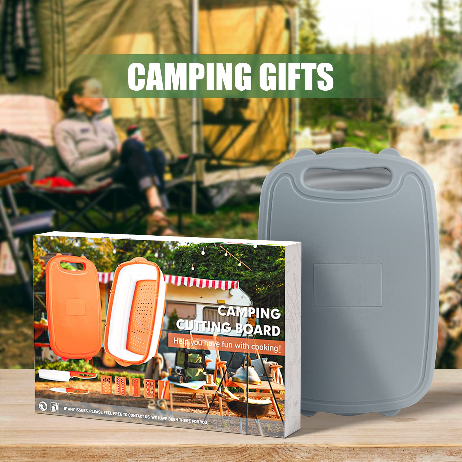 HI NINGER portable washing basket simplifies outdoor cleanup.