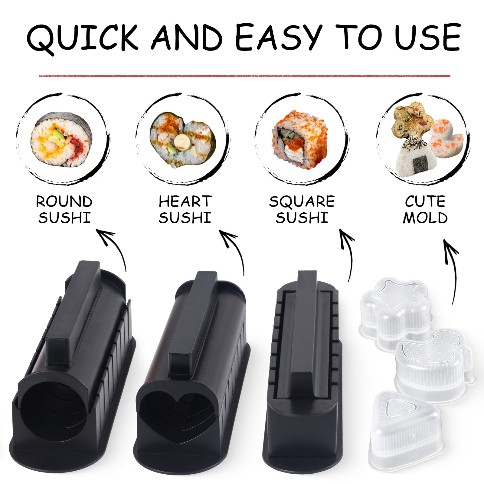 HI NINGER sushi knife for clean cuts and precise portions.