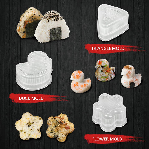 HI NINGER eight-form rice shapers help customize every roll