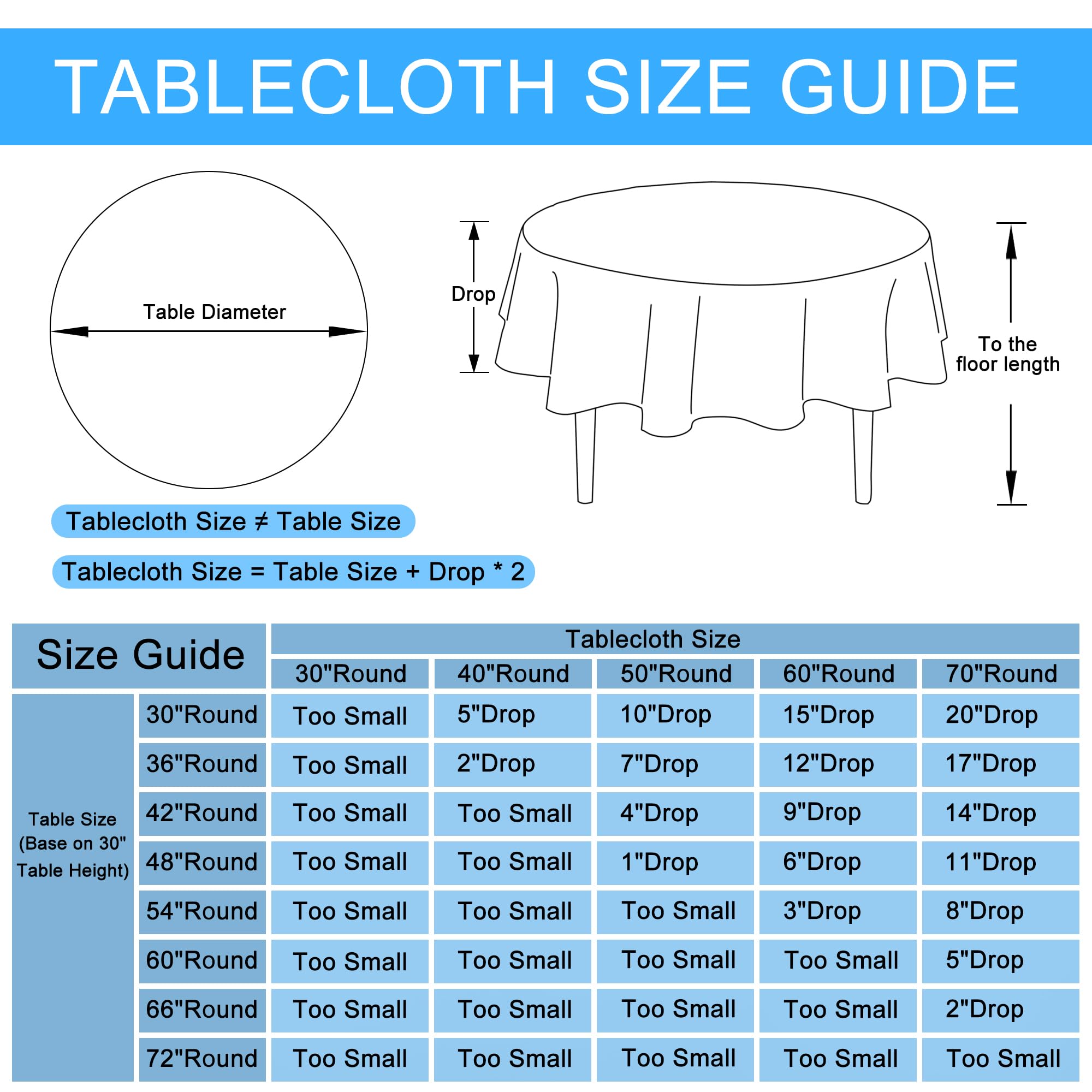 Hiasan beige round tablecloth closeup of fabric texture, showing wrinkle resistance and spill resilience.