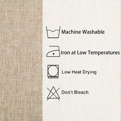 Hiasan beige tablecloth demonstrates wrinkle resistance for quick, tidy setups.