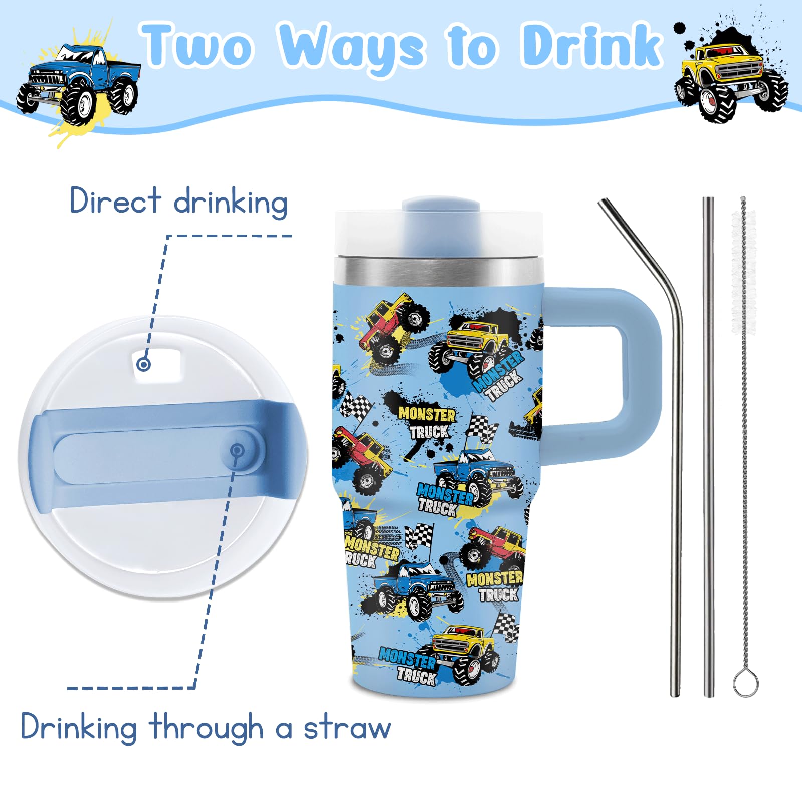 Fits car cup holders for school, travel, and sports.
