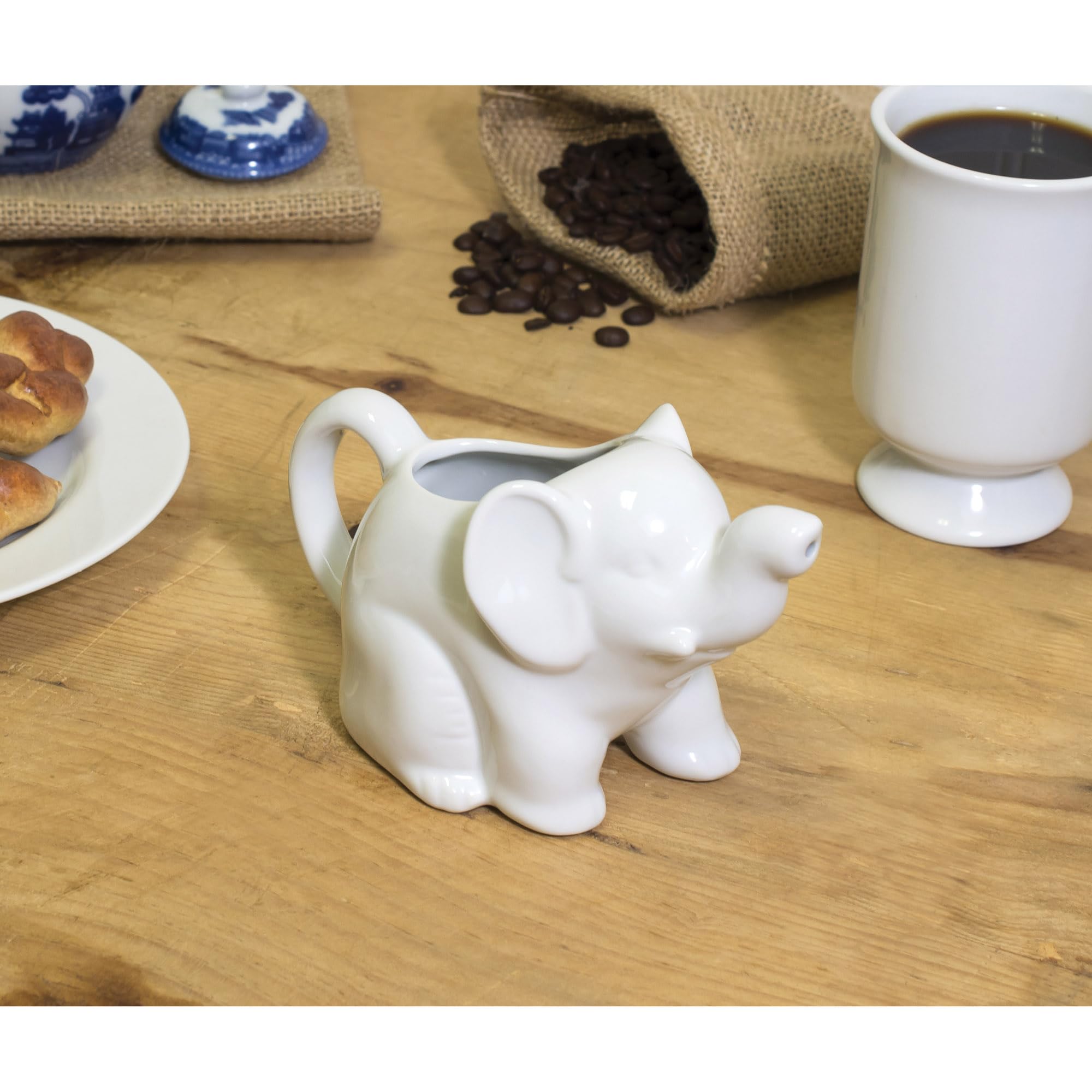 HIC Kitchen Elephant Creamer makes a gift-ready accent.