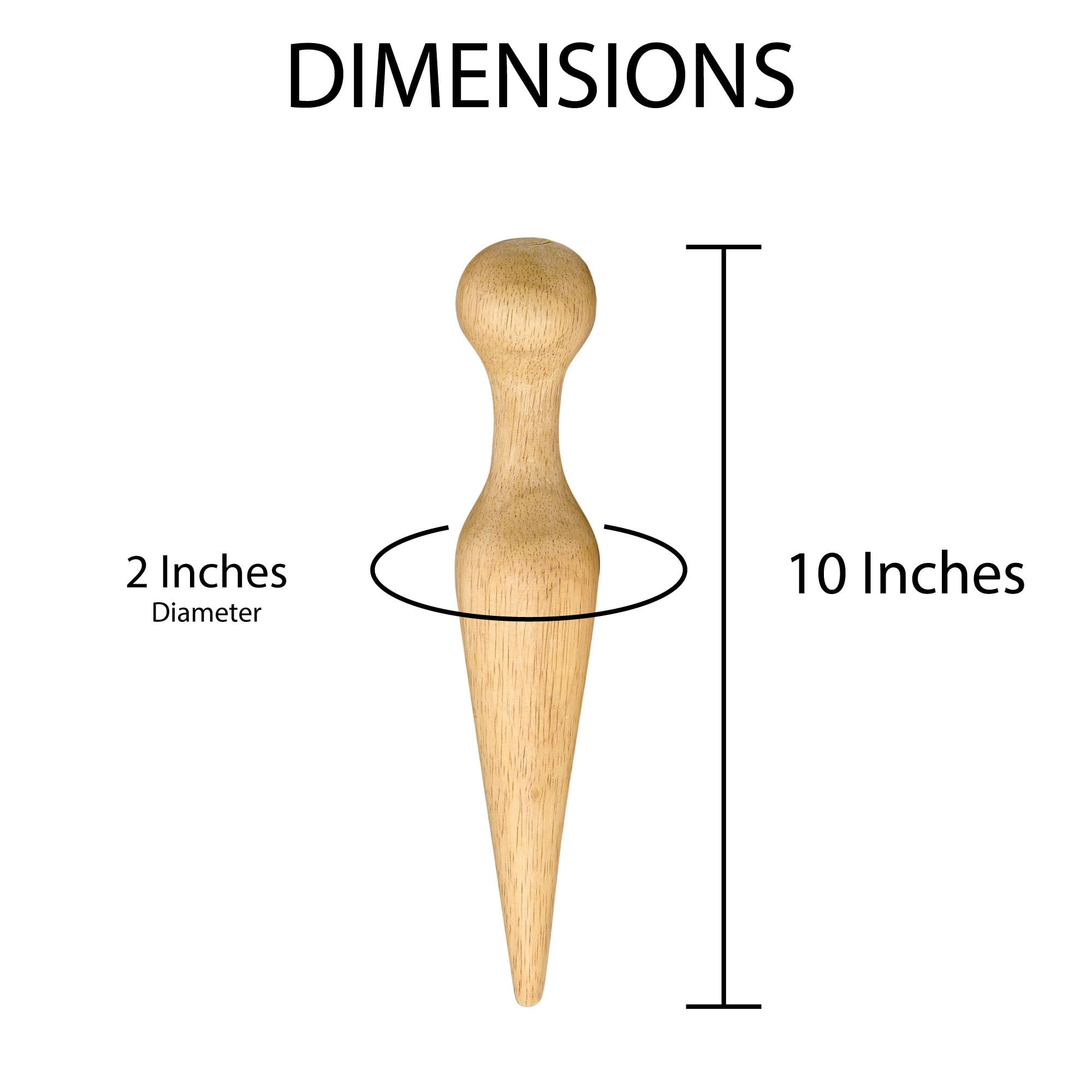 HIC Kitchen pestle aids jams and jellies with smooth results