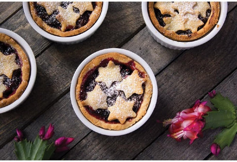 HIC Kitchen Souffle Ramekin with jams and honey for breakfast spreads.