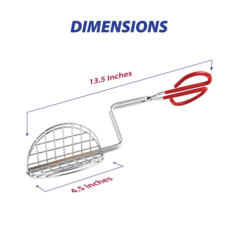HIC Kitchen Taco Shell Tongs are easy to hand wash and maintain.