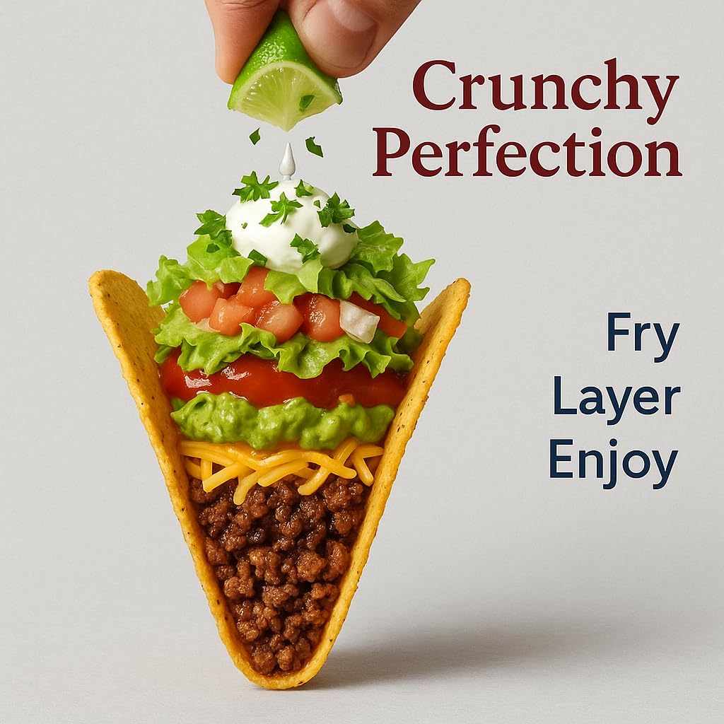 HIC Kitchen Taco Shell Tongs shape perfect U-shaped shells every time.