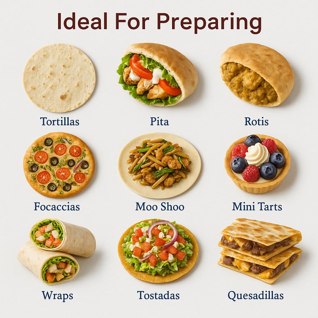 HIC Kitchen tortilla press easy-clean design supports quick rinsing and storage
