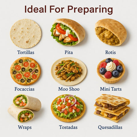 HIC Kitchen tortilla press easy-clean design supports quick rinsing and storage