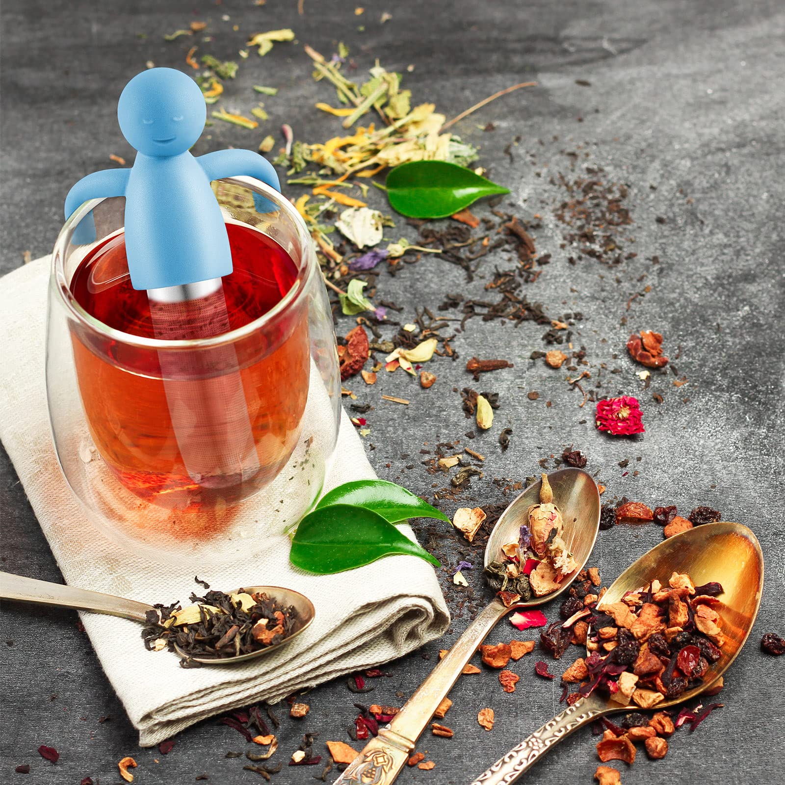 Hicarer tea infuser easy to clean and dishwasher safe