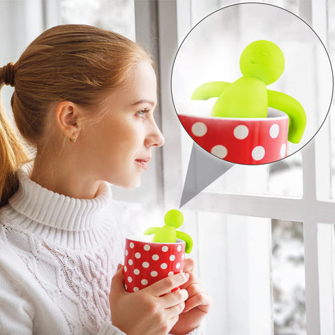 Hicarer tea infuser fitting teapots and cups of various sizes