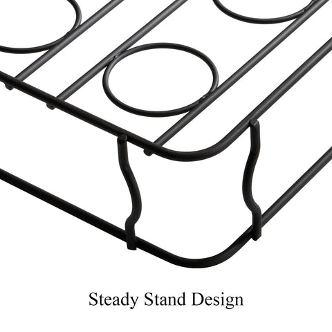 Hiceeden non-stick metal stand closeup, durable and dishwasher-safe design