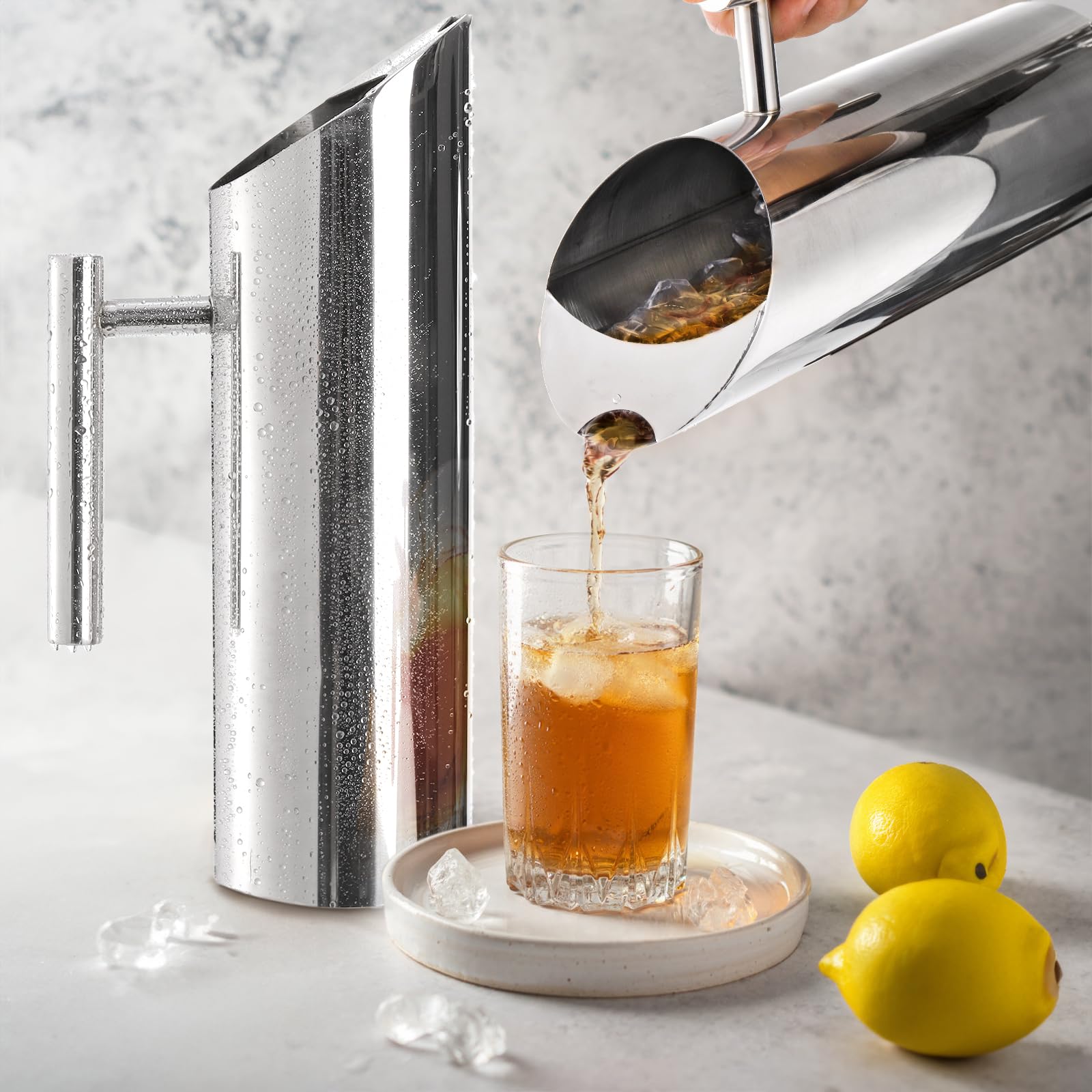 Hiceeden durable stainless steel finish resists stains and corrosion.