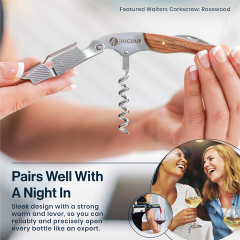 HiCoup Sapphire all-in-one opener ideal for servers and home use