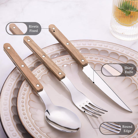 HIFIND dinner fork 8.2-inch complements meals with confident balance.