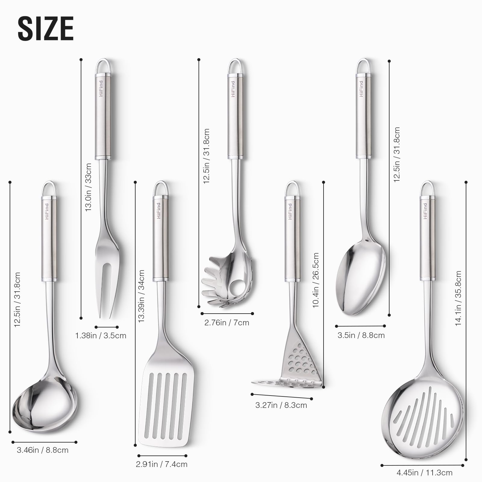 HIFIND pasta fork designed to lift pasta without friction
