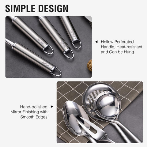 HIFIND slotted spatula for draining and turning foods