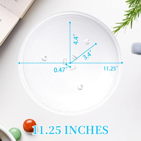 Hiflora 11.25-inch plate photographed as dishwasher-safe for easy cleanup.