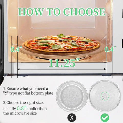 Hiflora durable, heat-resistant 11.25-inch plate ready for frequent reheating.
