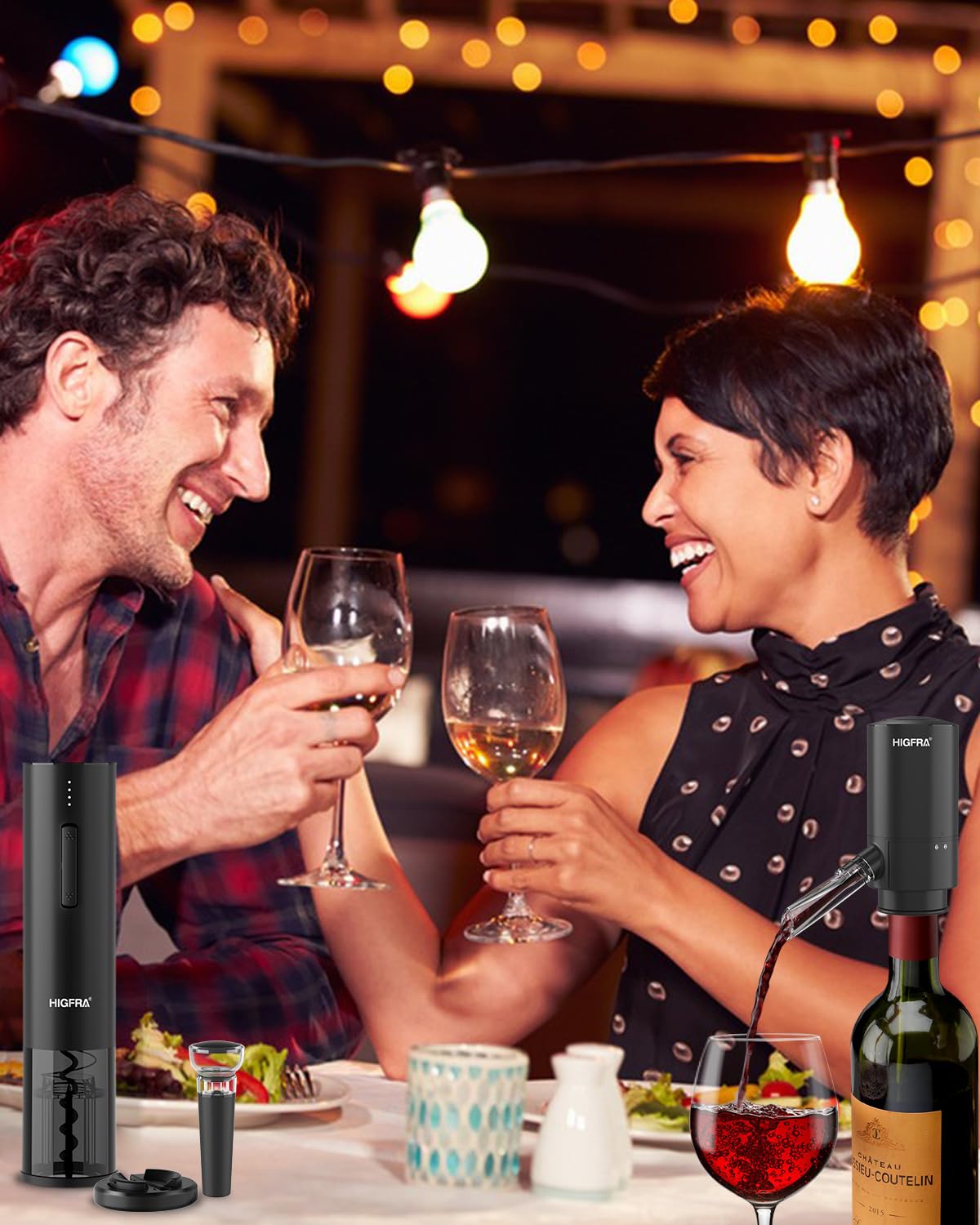 Higfra sleek stainless-steel finish adds modern appeal