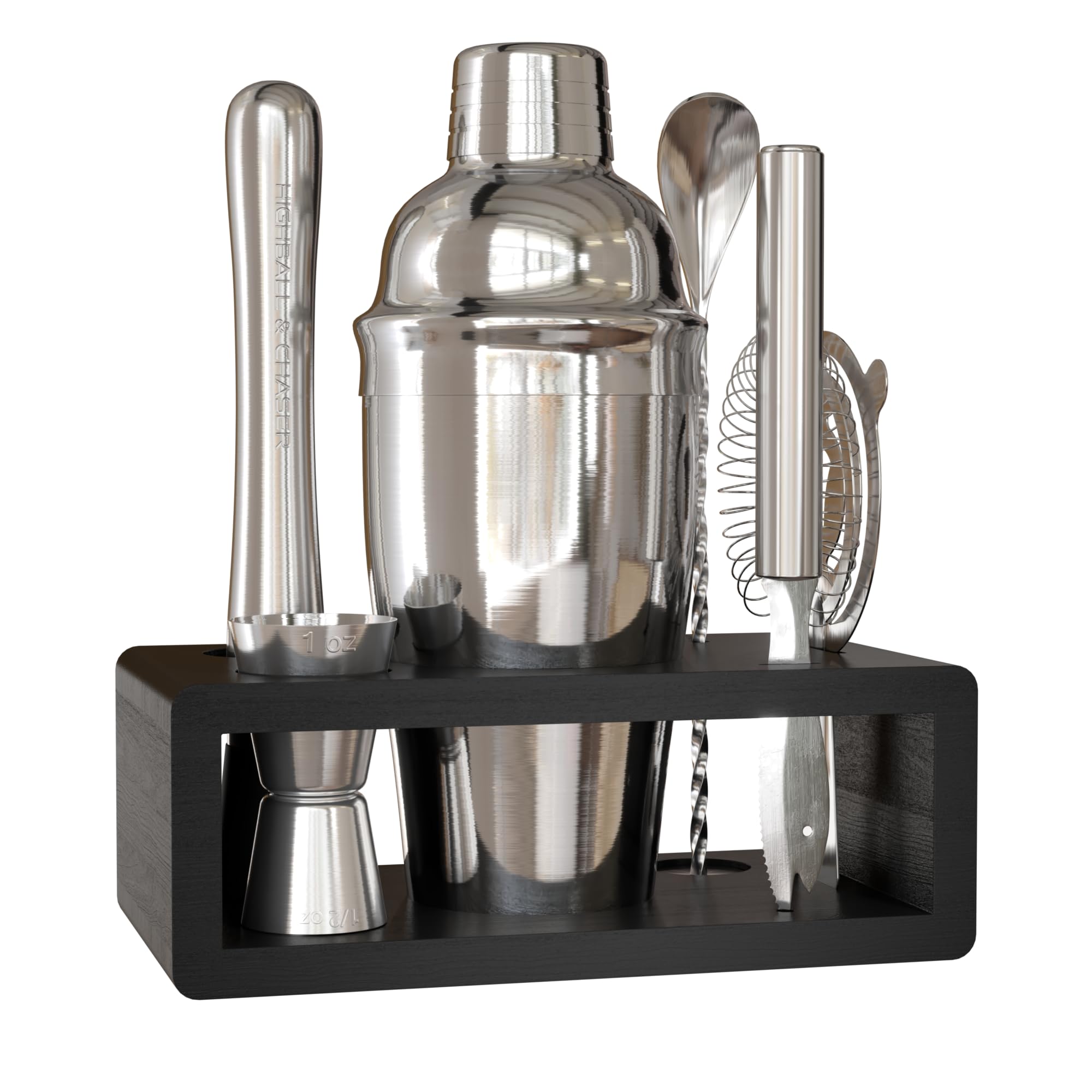 Highball & Chaser 18oz cocktail shaker for smooth home mixing.