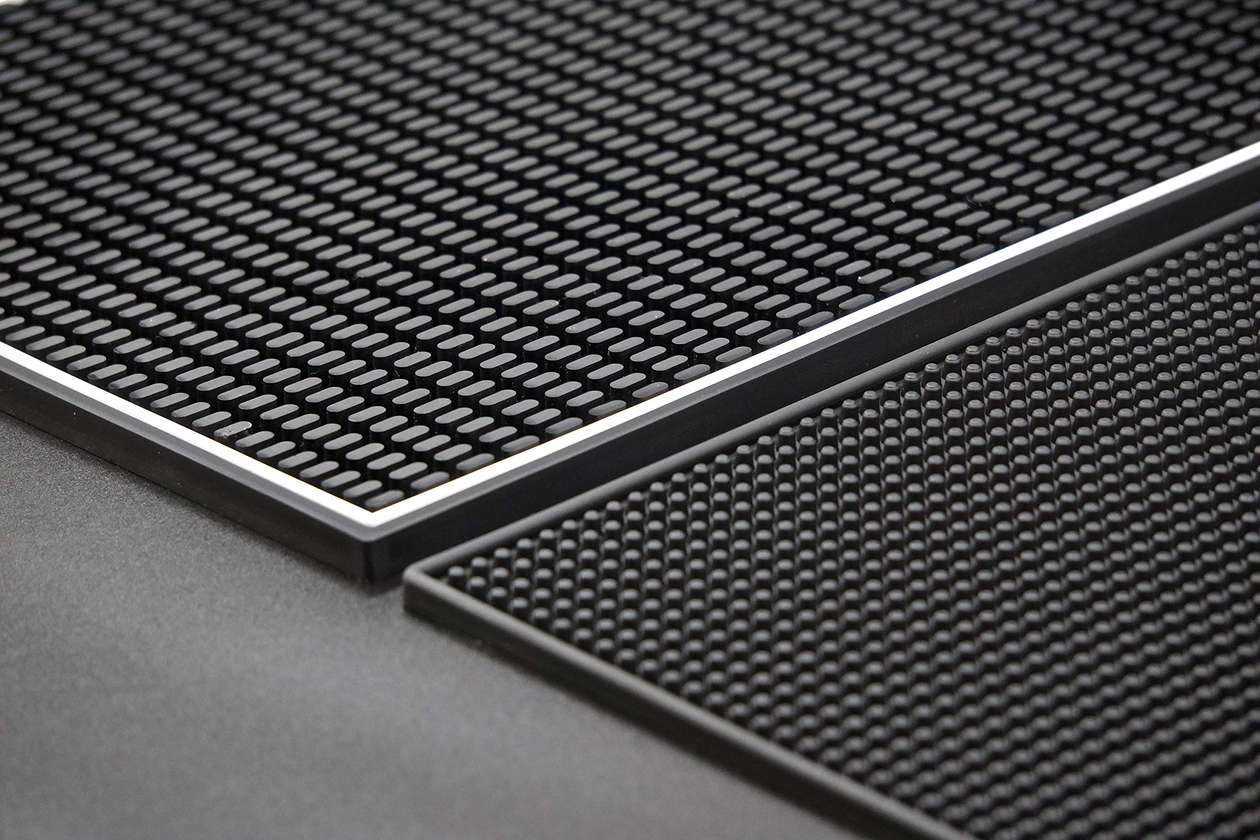 Highball & Chaser bar mat easy to clean on top rack after use.