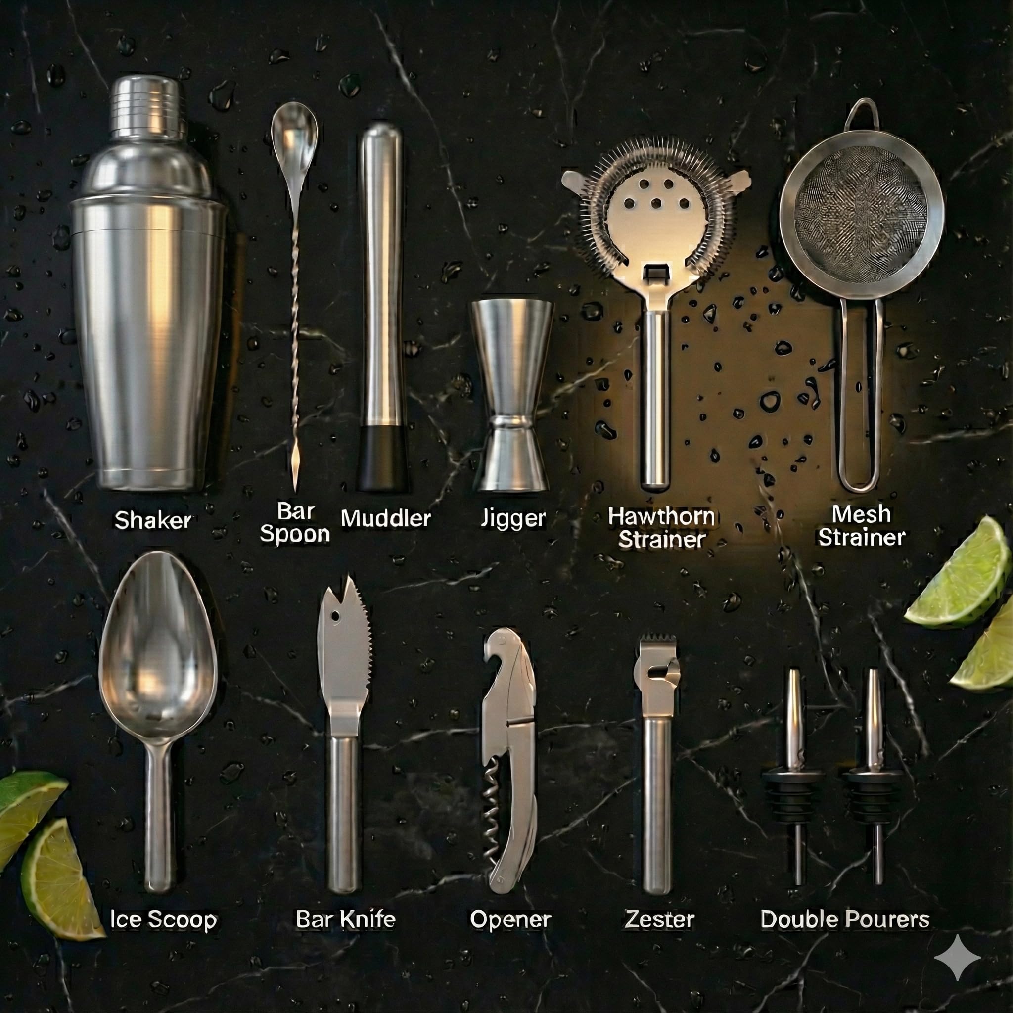 Highball & Chaser Deep Ice Scoop for larger ice capacity