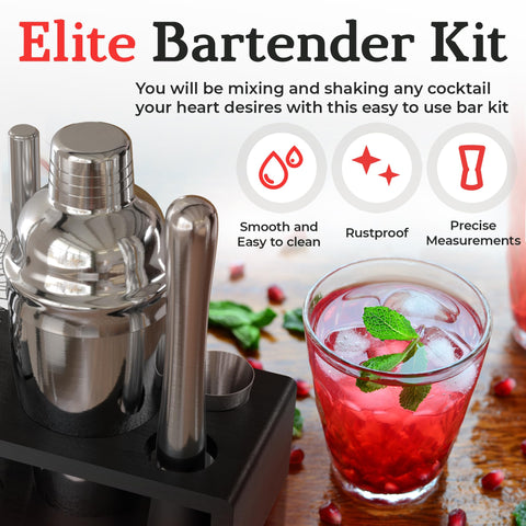Dishwasher-safe stainless steel tools from Highball & Chaser for easy cleanup.