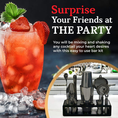 Highball & Chaser dual strainers for versatile filtering