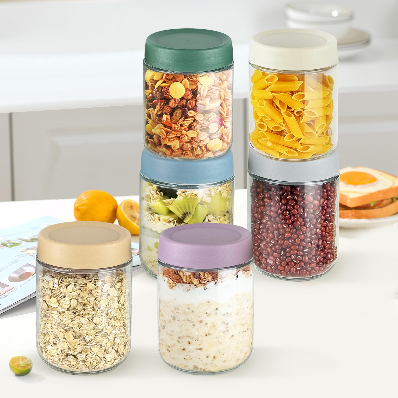 HIGLASTO dishwasher-safe glass jar for easy maintenance