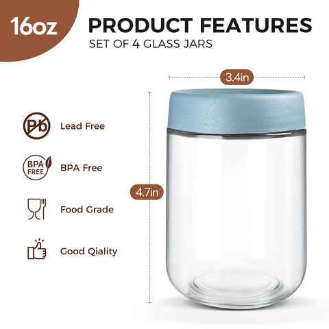 HIGLASTO glass storage lids providing airtight seal for freshness