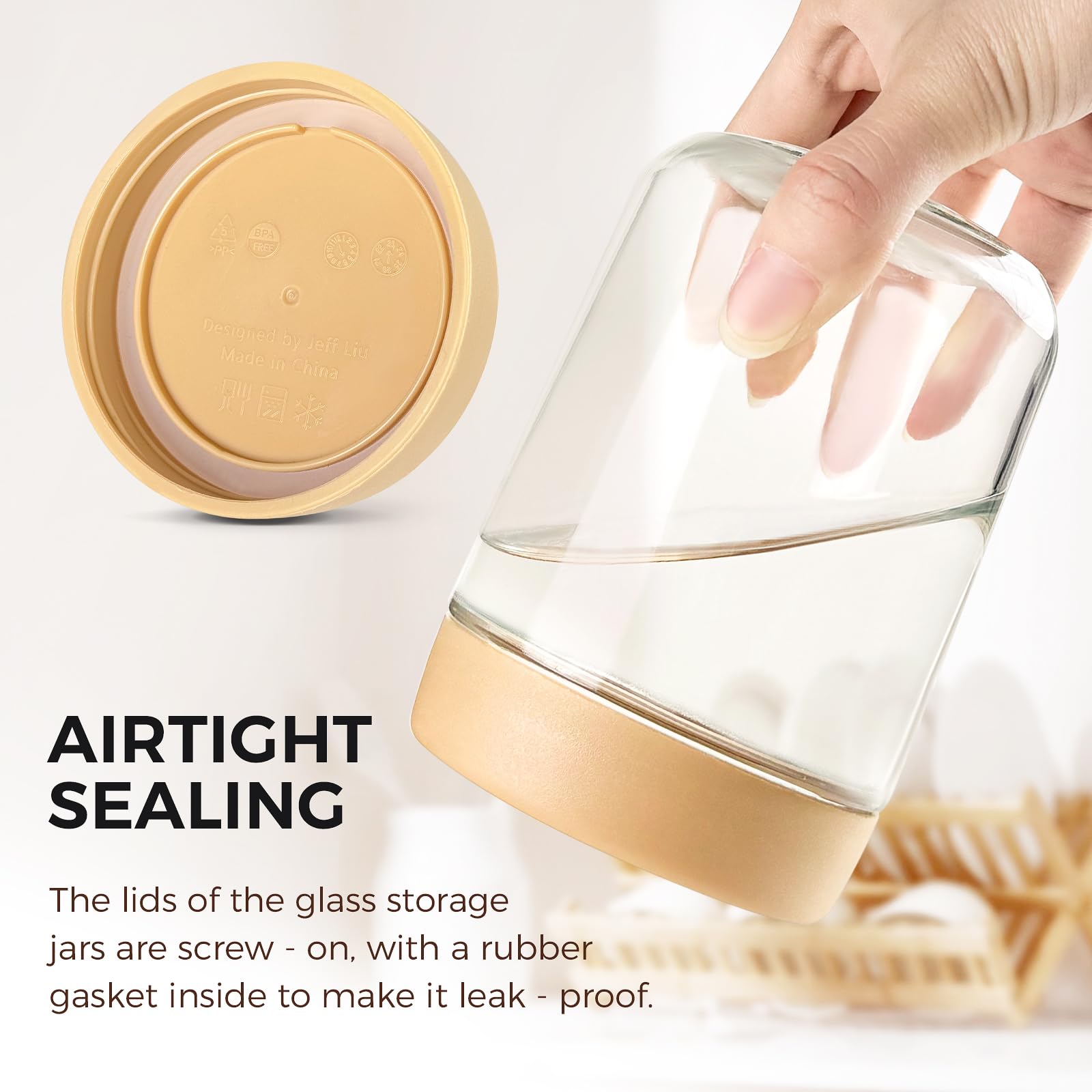 HIGLASTO yogurt jar ideal for parfaits and snacks on the go