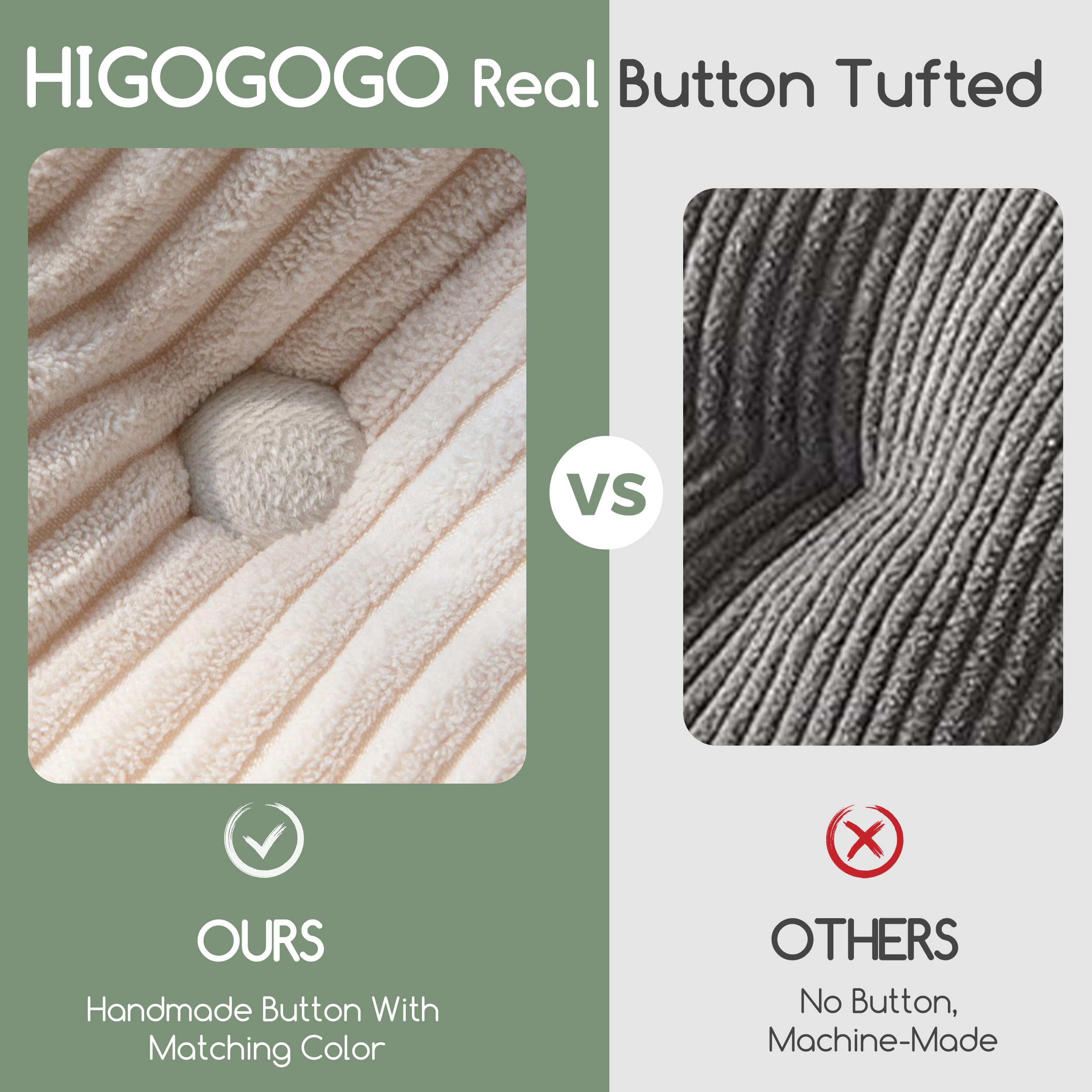 HIGOGOGO papasan cushion enhances relaxation whether reading, napping, or streaming.