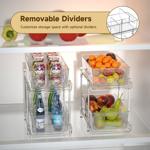 HIHEGD anti-slip feet stabilize the organizer during use