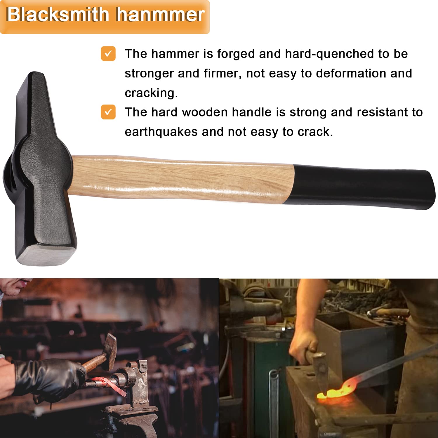 Hihitomorrow forging tools kit, compact set for beginners and hobby smiths.