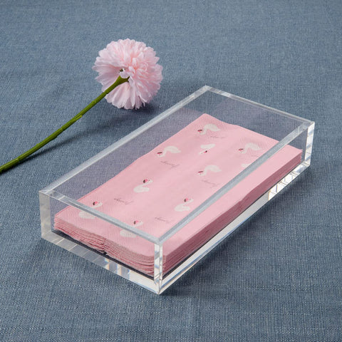 HIIMIEI heavy 8mm napkin holder provides stability on kitchen or bar surfaces.