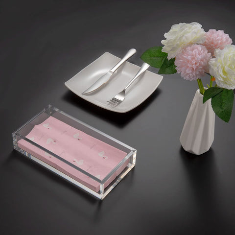 HIIMIEI modern napkin holder complements restaurant, office, and party decor.