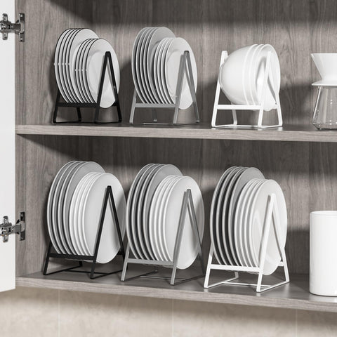 Hikinlichi free-standing rack fits on countertops for quick, organized meal prep.