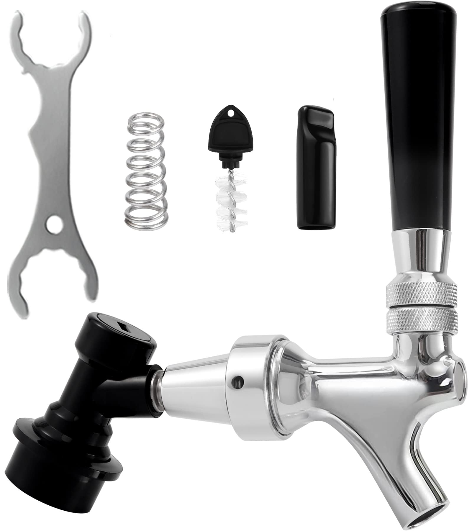 Hilangsan stainless steel stem beer tap for precise, corrosion-resistant pours.