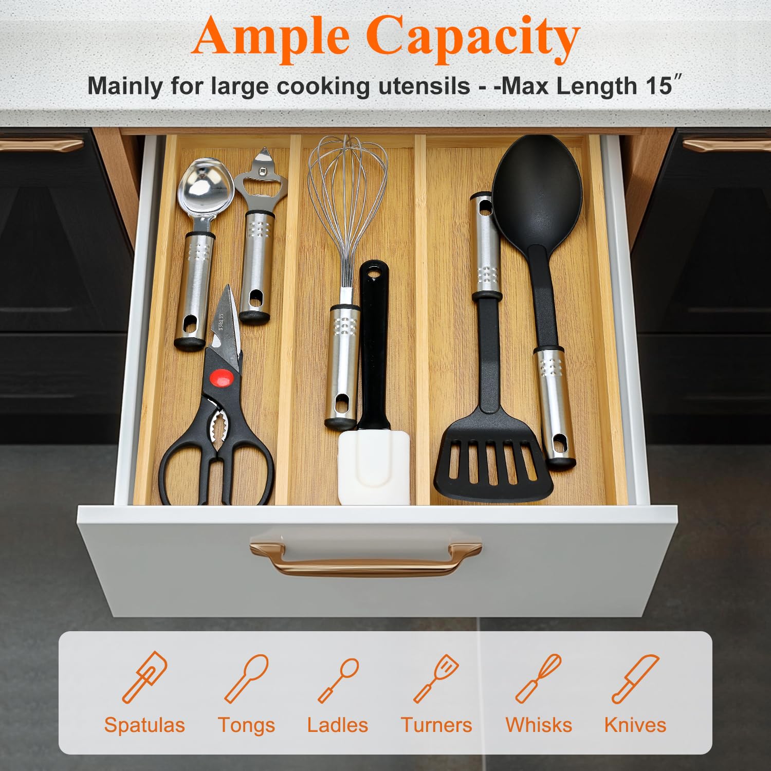 Hilislog multi-functional storage doubles as bathroom or office organizer.
