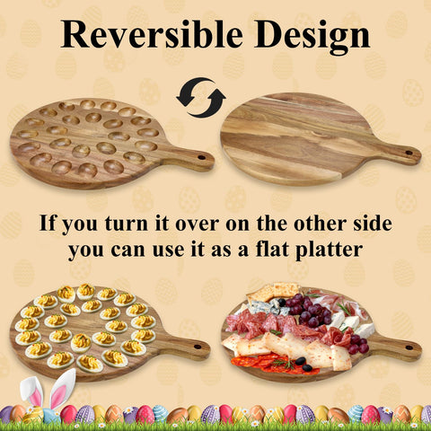 Hilislog Wooden Serving Dish enhances table presentation and versatility.