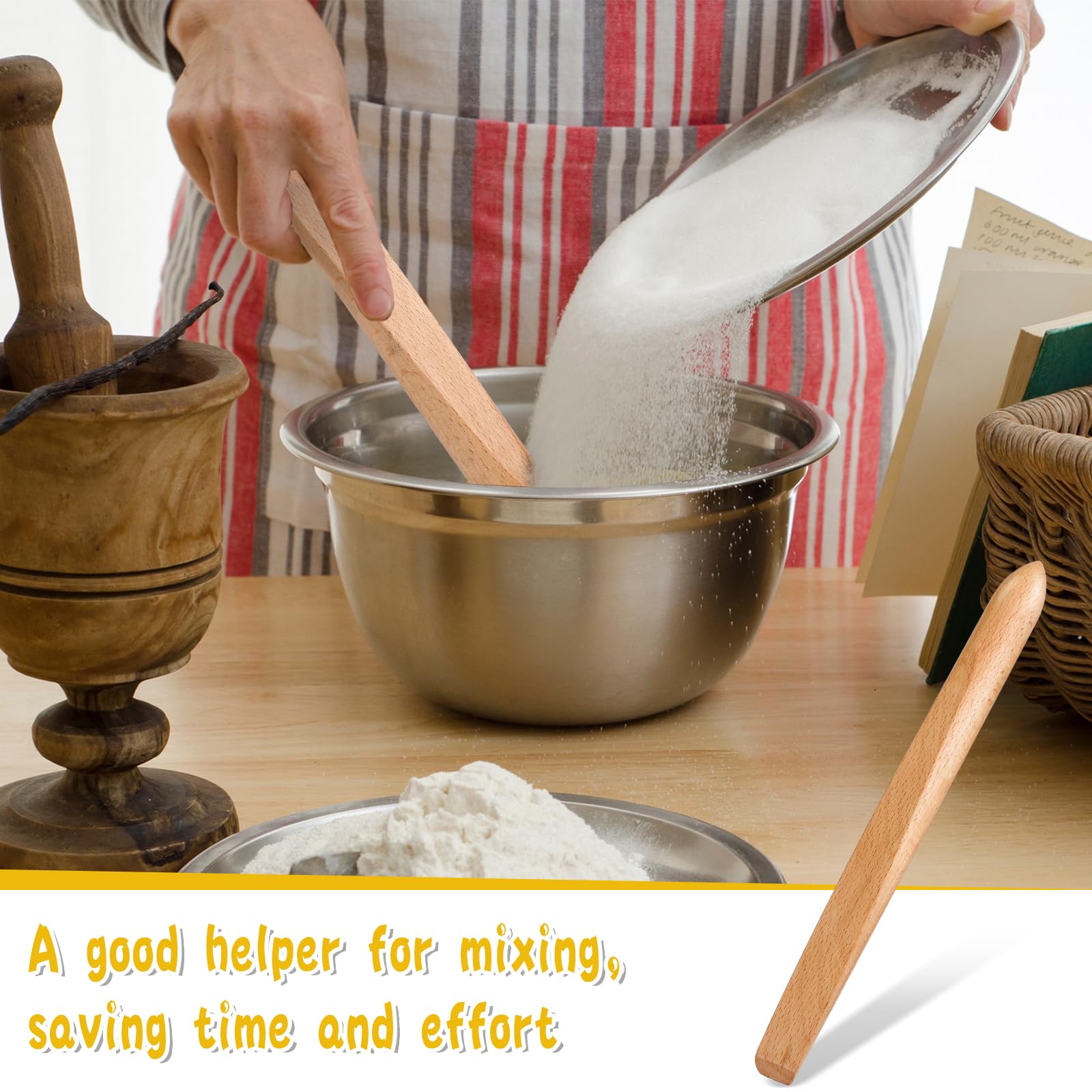Hillban wooden paddle spurtle ideal for home cooks.