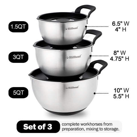 Hillbond bowls are dishwasher-safe and easy to clean