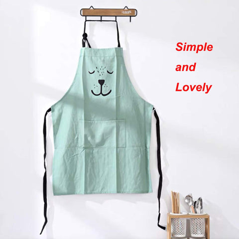 Hillhome adjustable neck apron detail for a flexible fit